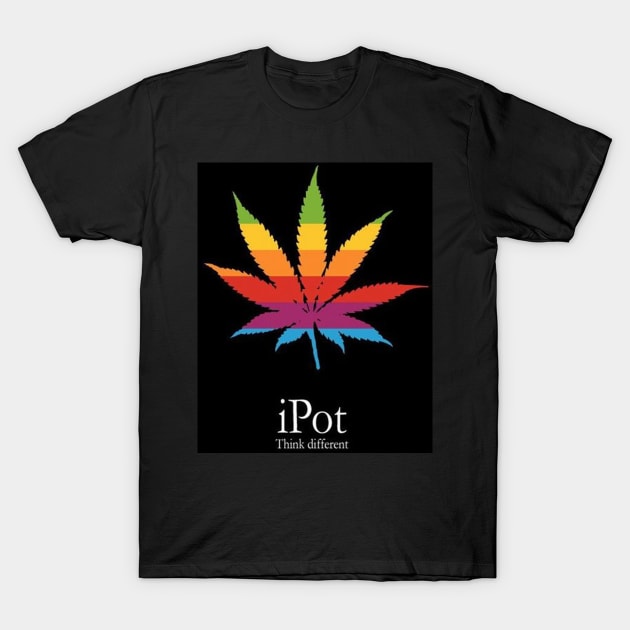 I-Pot - Hash Leaf T-Shirt by Specialstace83